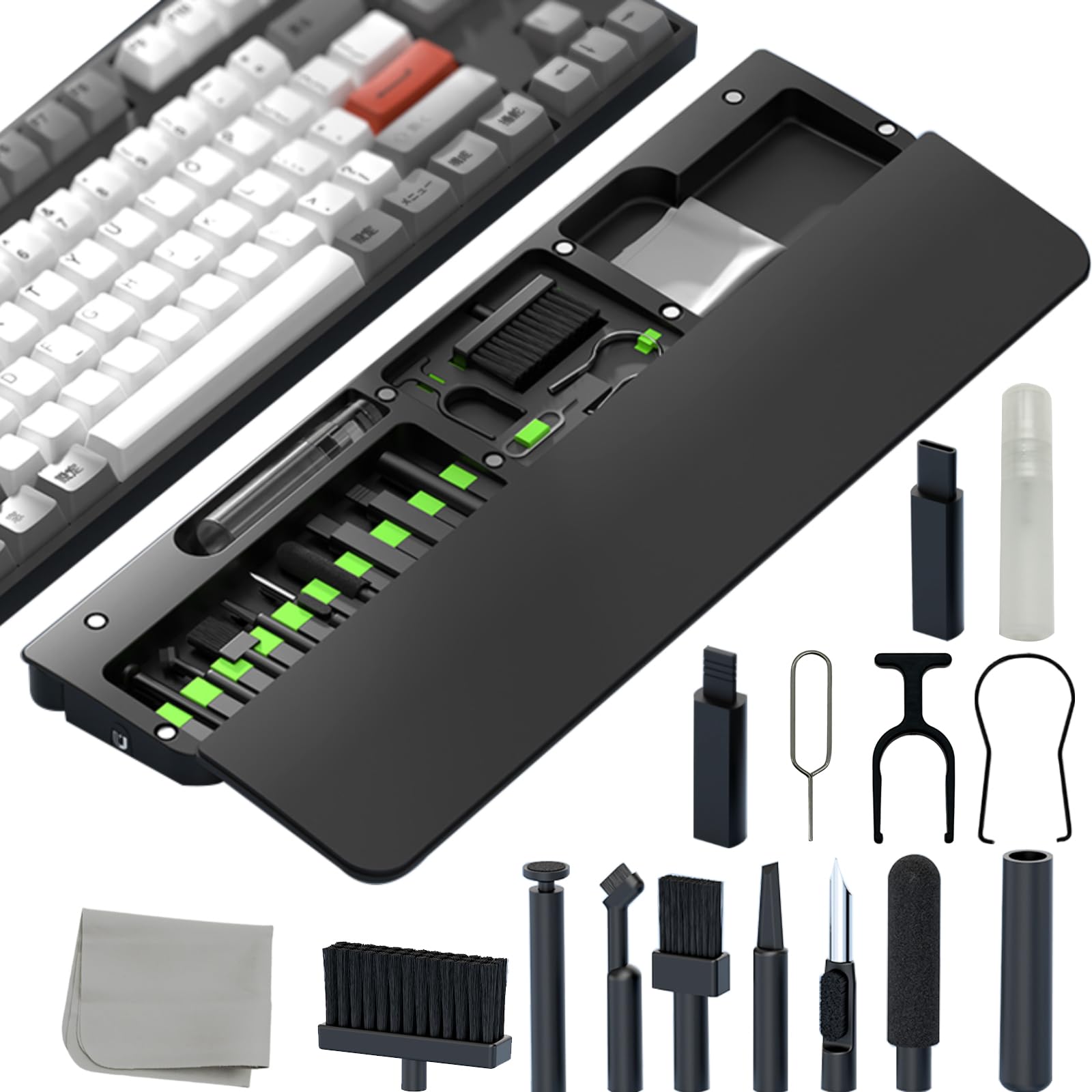 ZORBES® Keyboard Cleaning Kit, ZORBES® Keyboard Cleaning Kit,